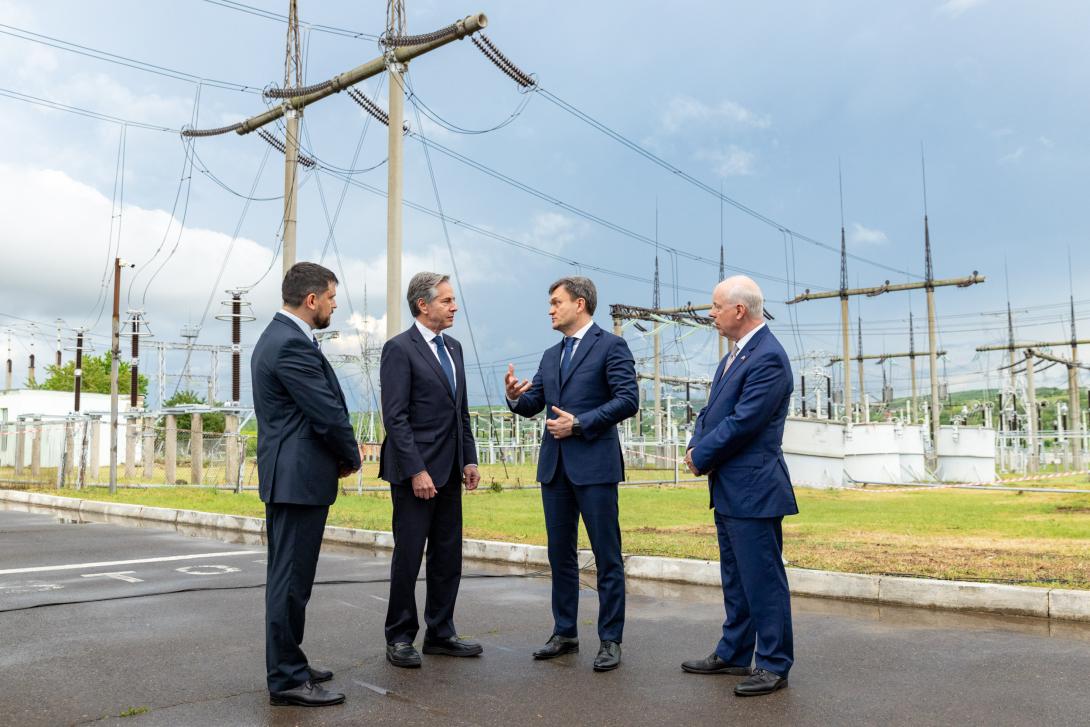 Prim-ministrul Dorin Recean, în discuții cu secretarul de stat al SUA, Antony Blinken: „Republica Moldova și Statele Unite cooperează pentru a livra ceea ce contează cel mai mult pentru cetățeni - pace și bunăstare”