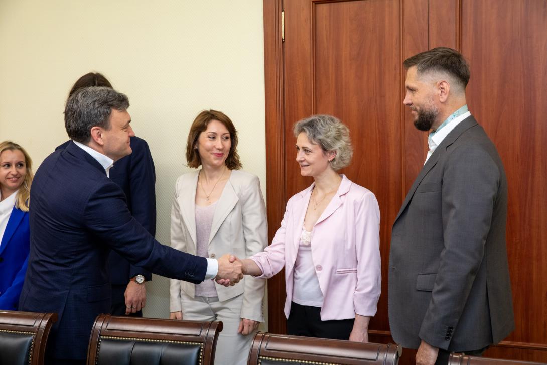 Prim-ministrul Dorin Recean a felicitat Misiunea de Parteneriat a UE în Republica Moldova cu ocazia marcării unui an de activitate